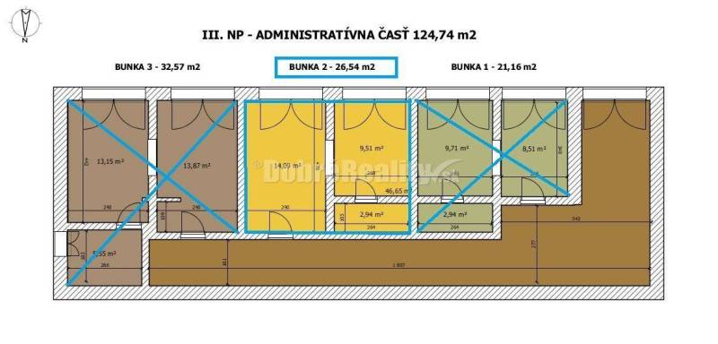 SOKOLOVŇA - PRIESTOR NA PRENÁJOM 26 m2, Brezno