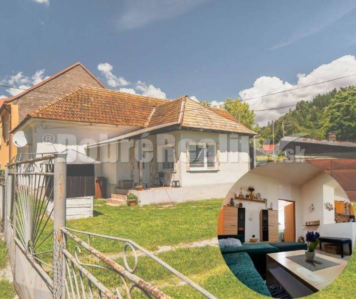 PREDAJ: Suchý 3 izbový rodinný dom /chalupa/ s garážou, letnou kuchyňo