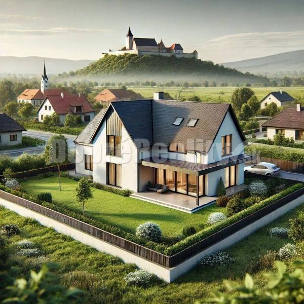 PREDAJ: Stavebný pozemok so starším rodinným domom v Halíči, 1169 m2, 