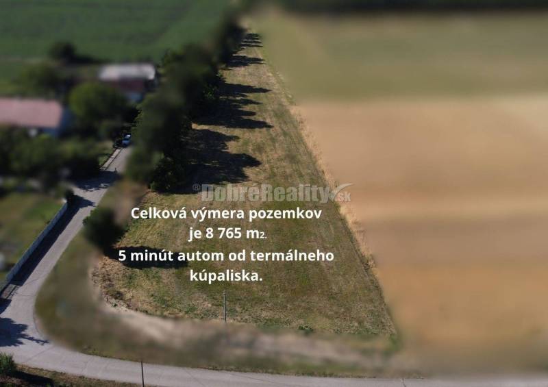 EXKLUZÍVNE U NÁS! Pozemok 8 765 m² - v obci Poľný Kesov