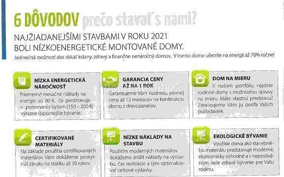 RK DOBRÉ REALITY ponúka výstavbu nízkoenergetického drevodomu na vlast