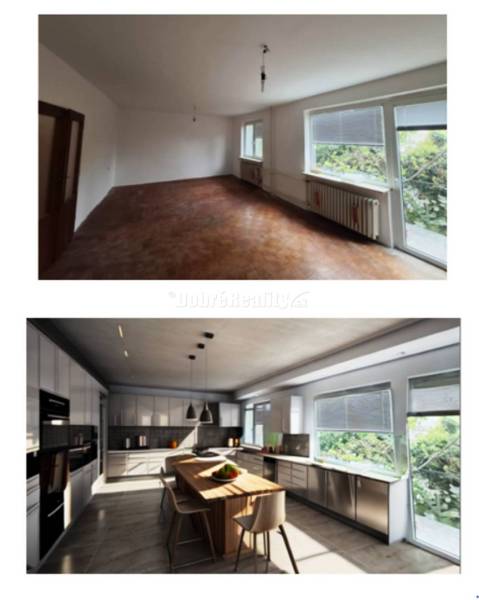 Znížená cena - na predaj poschodový 5-izb. RD+ garáž, skleník, pozemok