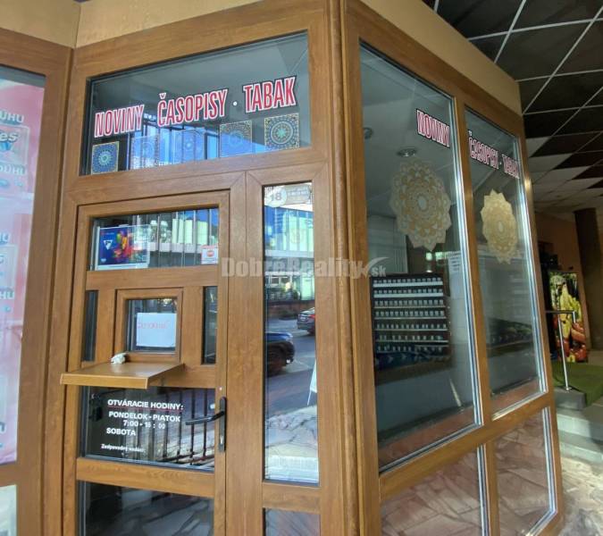 DOBRÉ REALITY ponúkajú do prenájmu predajný stánok v centre Rimavskej 
