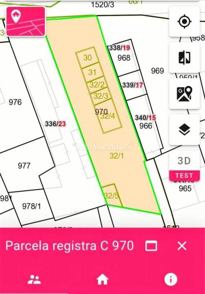 NA PREDAJ Stavebný pozemok 1014 m², Nitrianske Rudno, okr. Prievidza